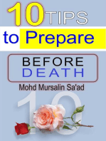 10 Tips to Prepare Before Death: Muslim Reverts series, #1
