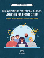 Desenvolvimento Profissional Docente: Metodologia Lesson Study: adaptada para o uso de material curricular em sala de aula