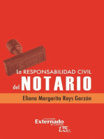 La responsabilidad civil del notario