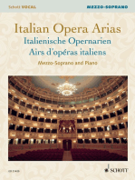 Italian Opera Arias: Mezzo-Soprano and Piano