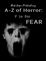 F is for Fear: A-Z of Horror, #6