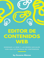 Editor de contenidos web: Dominar la web y las redes sociales con una estrategia de contenidos