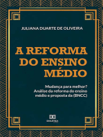 A reforma do ensino médio