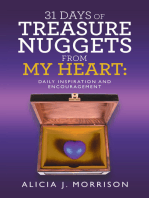 31 Days of Treasure Nuggets from My Heart:: Daily Inspiration and Encouragement