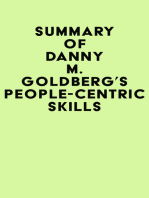 Summary of Danny M. Goldberg's People-Centric Skills