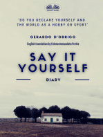 Say It Yourself: diary