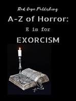 E is for Exorcism: A-Z of Horror, #5