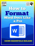 How to Format Word Docs like a Pro