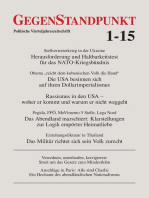 GegenStandpunkt 1-15: Politische Vierteljahreszeitschrift