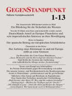 GegenStandpunkt 1-13: Politsche Vierteljahreszeitschrift