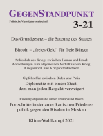 GegenStandpunkt 3-21: Politische Vierteljahreszeitschrift