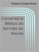 Comentário Bíblico do Sermão do Monte