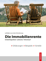 Die Immobilienrente: Umkehrhypothek / Leibrente / Teilverkauf