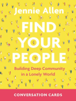 Find Your People Bible Study Conversation Cards: Building Deep Community in a Lonely World