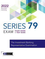 SERIES 79 EXAM STUDY GUIDE 2022 + TEST BANK
