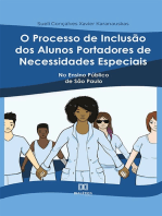 O Processo de Inclusão dos Alunos Portadores de Necessidades Especiais: No Ensino Público de São Paulo