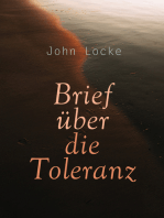 Brief über die Toleranz