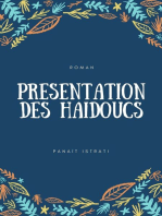 Présentation des Haïdoucs: Les Récits d'Adrien Zograffi - Volume III