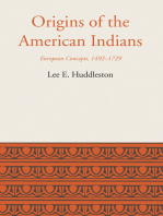 Origins of the American Indians: European Concepts, 1492–1729