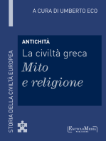 Antichità - La civiltà greca - Mito e religione: Storia della Civiltà Europea a cura di Umberto Eco - 7