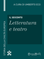 Il Seicento - Letteratura e teatro (54): Storia della Civiltà Europea a cura di Umberto Eco - 55