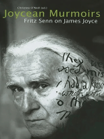 Joycean Murmoirs: Fritz Senn on James Joyce