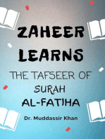 Zaheer Learns The Tafseer Of Surah Al-Fatiha
