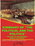 Summary Of "The Political And The Politics" By Emilia Castorina: UNIVERSITY SUMMARIES