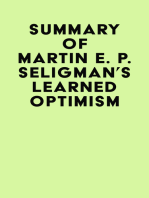 Summary of Martin E. P. Seligman's Learned Optimism
