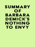 Summary of Barbara Demick's Nothing to Envy