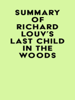 Summary of Richard Louv's Last Child In The Woods