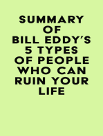 Summary of Bill Eddy's 5 Types of People Who Can Ruin Your Life