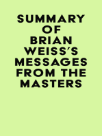 Summary of Brian Weiss's Messages From The Masters