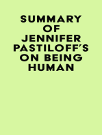 Summary of Jennifer Pastiloff's On Being Human