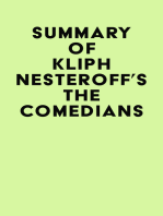 Summary of Kliph Nesteroff's The Comedians