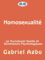 Homosexualité : Le Surnaturel, Santé Et Dimensions Psychologiques