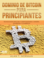 Dominio De Bitcoin Para Principiantes: Tecnologías Bitcoin Y Criptomoneda, Minería, Inversión Y Comercio