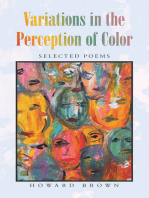 Variations in the Perception of Color: Selected Poems