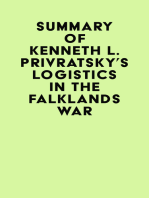 Summary of Kenneth L. Privratsky's Logistics In The Falklands War