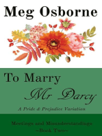 To Marry Mr Darcy - A Pride and Prejudice Variation