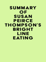 Summary of Susan Peirce Thompson's Bright Line Eating