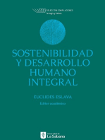 Sostenibilidad y desarrollo humano integral