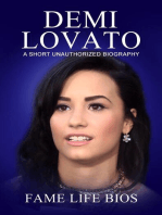 Demi Lovato A Short Unauthorized Biography