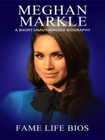 Meghan Markle A Short Unauthorized Biography