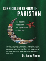 CURRICULUM REFORM IN PAKISTAN: The Need for Integration and Appreciation of Diversity