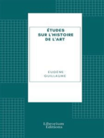 Études sur l'histoire de l'art