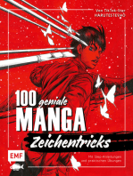 100 geniale Manga-Zeichentricks: Material, Technik, Dynamik und Charakterdesign – Von TikTok-Star Harutestevao – Mit Step-Anleitungen und praktischen Übungen
