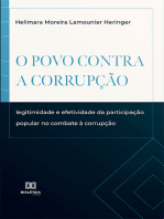 O povo contra a corrupção: legitimidade e efetividade da participação popular no combate à corrupção