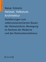 Heimat. Volkstum. Architektur