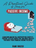 A Practical Guide of Ideas for Passive Income